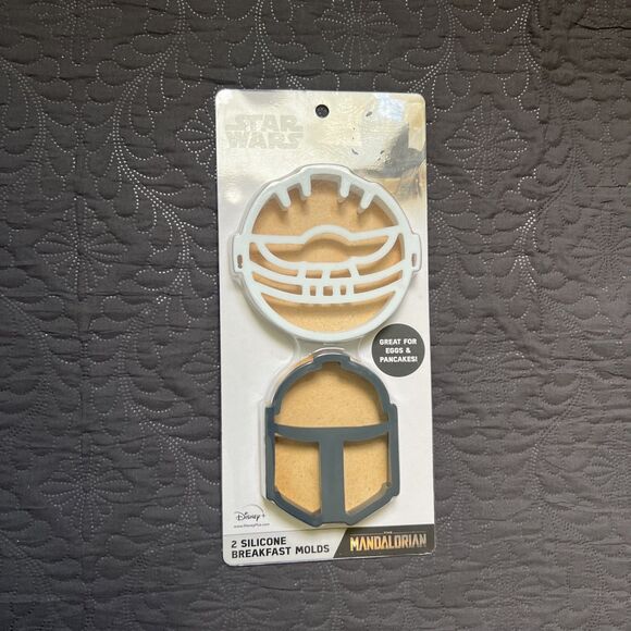 Best Brands Other - Star Wars - The Mandalorian Themed Silicone Breakfast Molds | 2 Molds | NEW Home